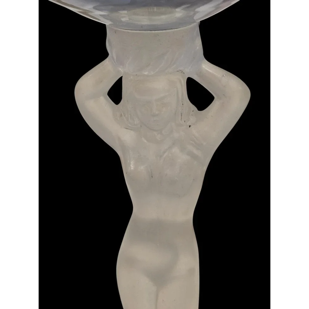 SET OF 5  BAYEL FRANCE PATTERN BACHANTE NUDE GLASSES